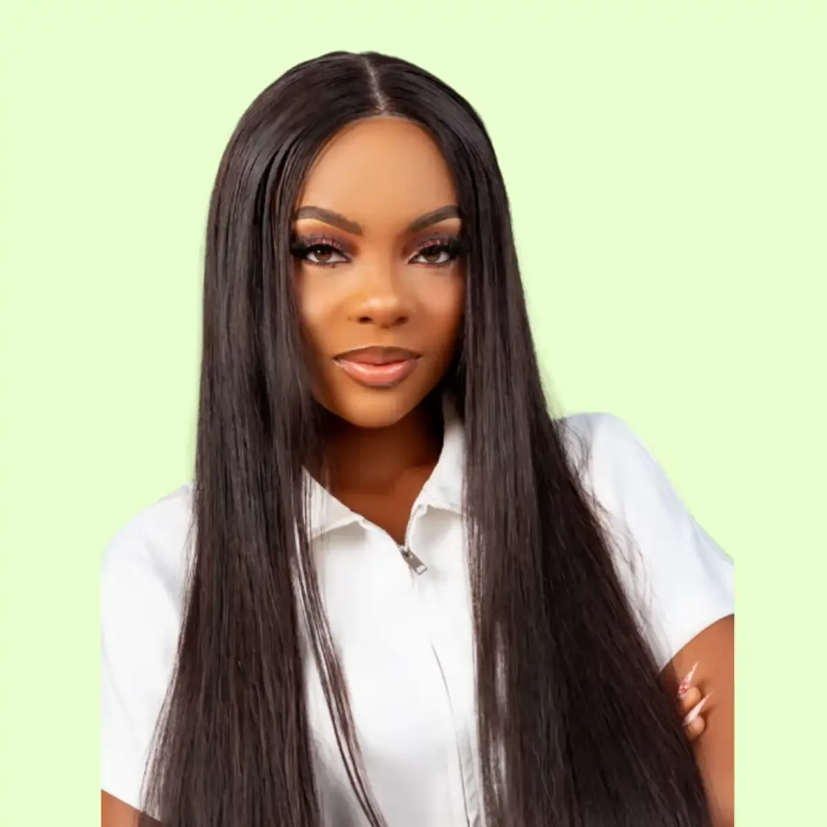 BONE STRAIGHT NATURAL BLACK